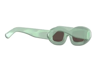 Mint Sunglasses 3D model