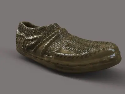 shoes cloth 3D model
