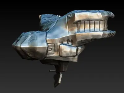 Predator back pack 3D model