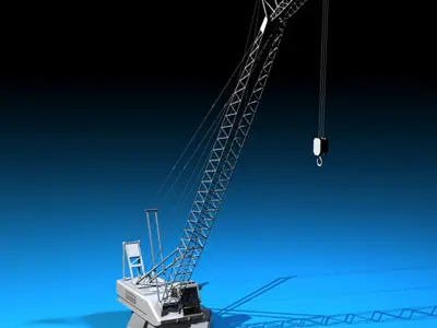 Crane 3D model