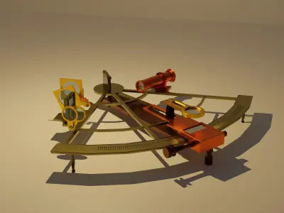 Pro - Objet Deco Sextant2 3D model