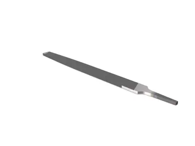 SO 10 Bastard Cut Mill File 10MA Low-poly 3D model