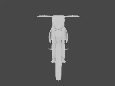 Dirt bike 3D model