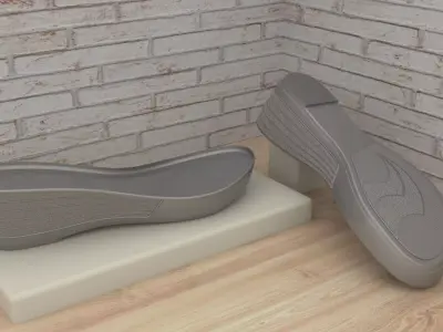 3D sole design for women 3D model