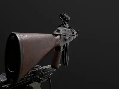 Weapons Pack m249 AK47
