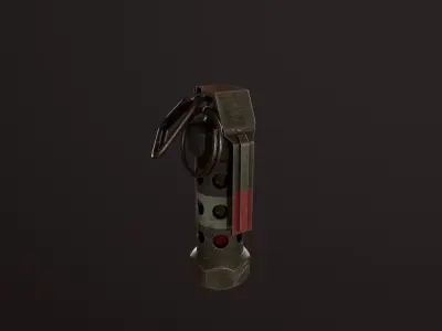 GRENADE M 84 Low-poly 3D model