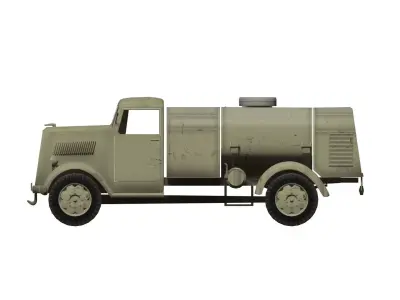 military truck 3D model by fumio-yamazaki