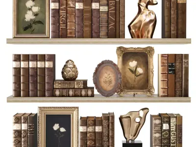 Decorative Set 04 3D model