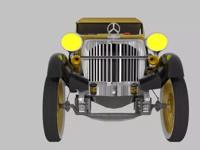 ROADSTER 3D CAR MODEL Free 3D model