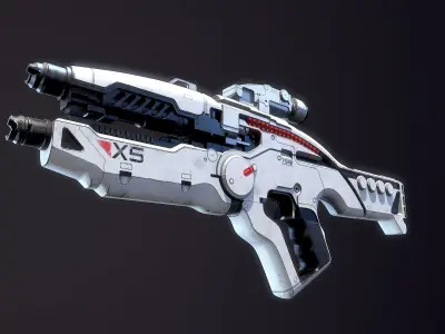 X5 Ghost Mass Effect 3D model