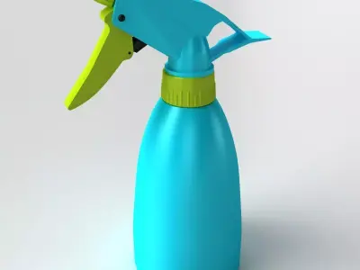 spray bottle 3D model purchase