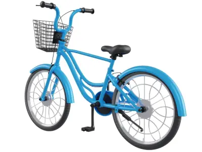 Bicycle 3D model 7