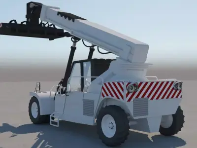 Container Forklift 3D model