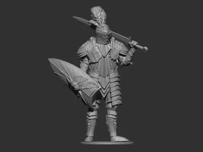 Knight 3D print model