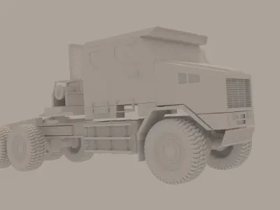 Hets M1070 truck 3D model