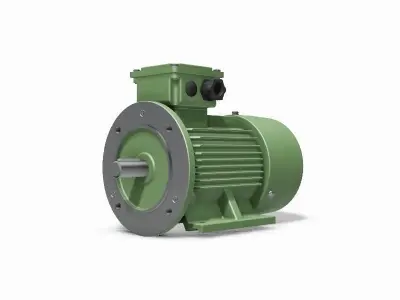 90L B35 Top IEC electric motor - 3D CAD model 3D model
