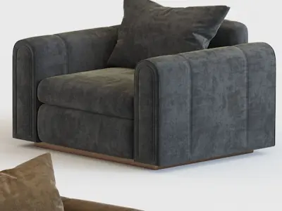Armchair  Ludovica Mascheroni 3D model