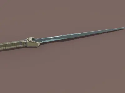 Sword of Valkyrie from Thor Ragnarok 3D model