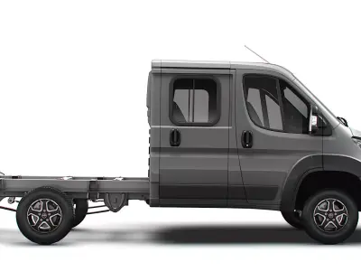 Toyota ProAce Max Chassis DoubleCab L2 2026 3D model
