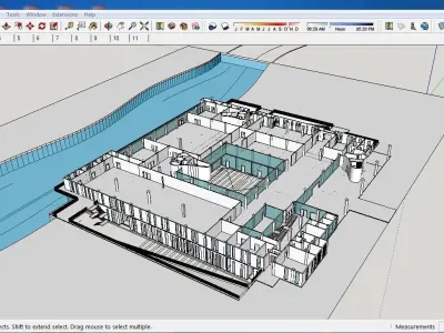 Sketchup Museum 124 3D model