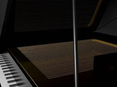 piano 3D model purchase