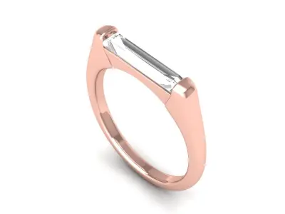 Wedding Ring 3D print model 64
