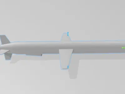 Tomahawk Missile 3D print model