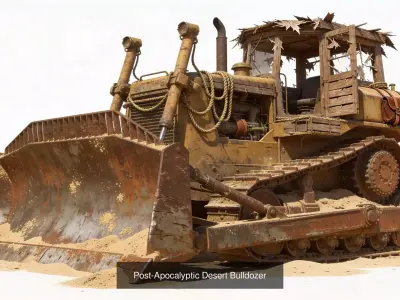 Wasteland Frontier Vehicles Ultimate Collection 3D Model Pack