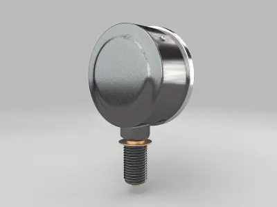 Pressure measuring instrument  3D model