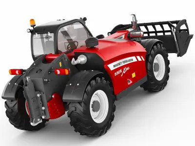 Massey Ferguson 9305 Xtra telehandler 3D model