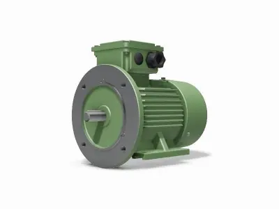 80 B35 Top IEC electric motor - 3D CAD model 3D model