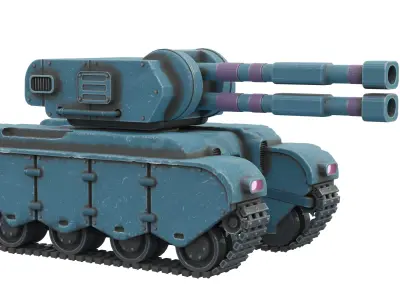 Frost Tank Free 3D model