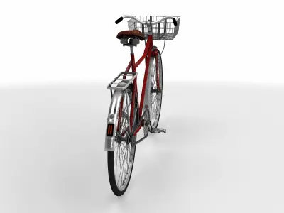 vintage bike 3D model