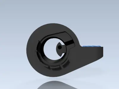 Finger Speed Dial Throttle Accelerator for Xiaomi scooter 3D model