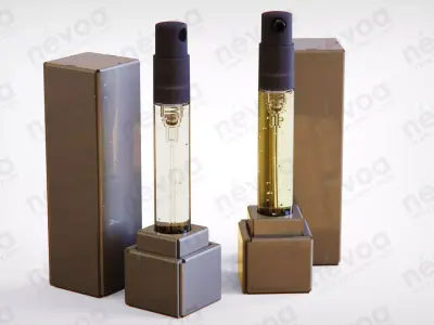 Vial Series - Mist sprayer - Cream pump - 5 ml 3D Model Pack