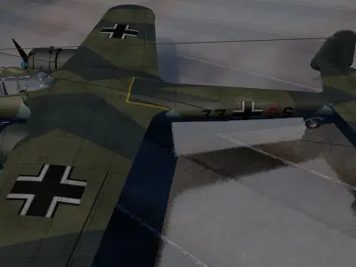 Dornier Do-17Z-2 3D model