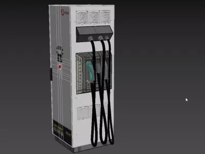 Efacec QC45 EV Charger 3D model