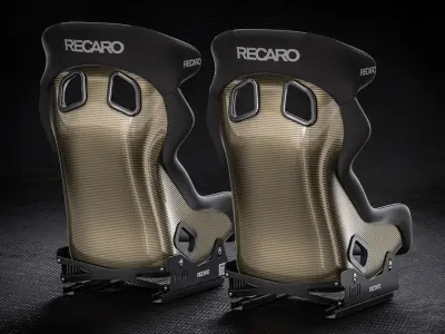 RECARO Pro Racer SPG HANS 3D model purchase