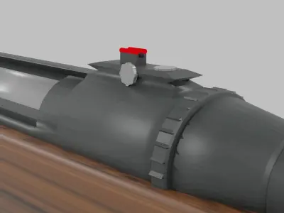 Long Rifle 303 3D model