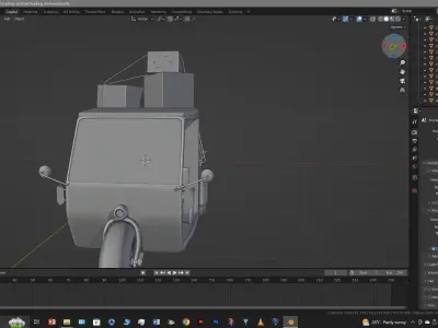 Rickshaw 3D model