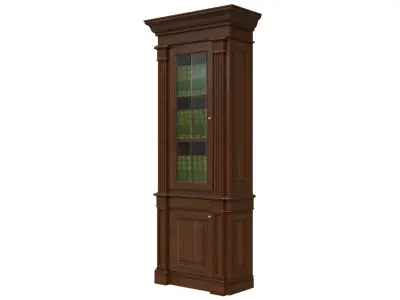 Bookcase 900 3D model purchase