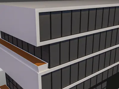 Commercial Building 011 3D model