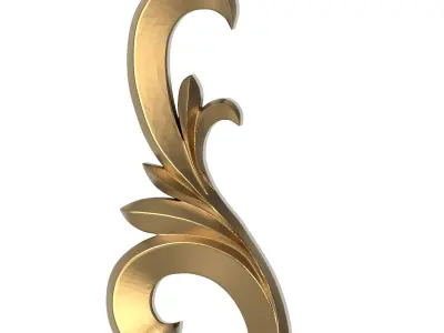  decorative pattern ready for 3D printing 3D model