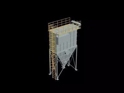 dust collector 3D Model 3D model