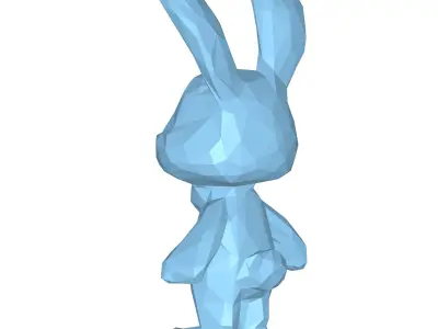 Bunny Low Poly 3D model