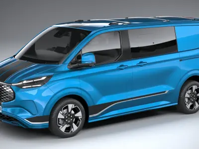 Ford Transit Custom Sport 2024 3D model