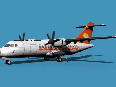 ATR-42-320 Conviasa 3D model