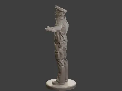Male Slovac Traffic Police STP 005 3D print model