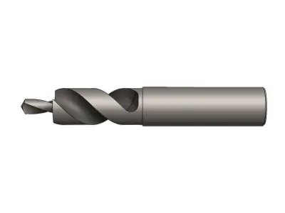 Broca Escalonada Step Drill dia 16 x 100 and 6 x 12 3D model