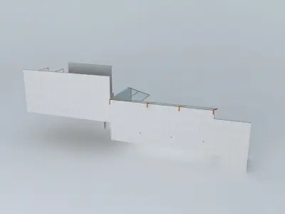 System Aquaponico 00 Aquaponics Beira Mar Bed cultivation in ... 3D model